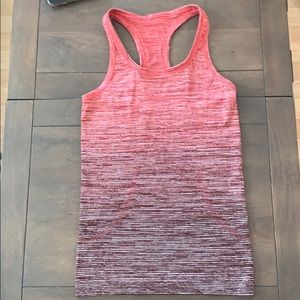 Lululemon ombré tank top size 2/4